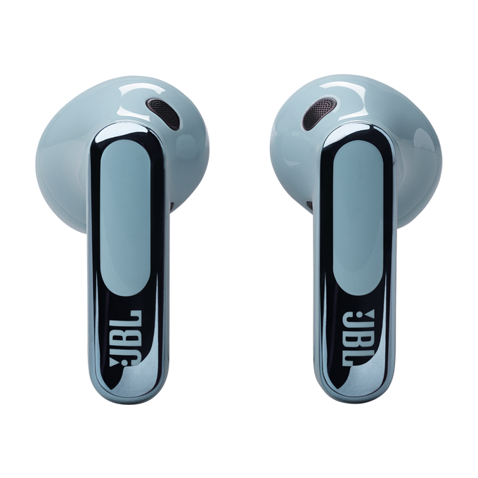 JBL Live Flex 3 - Blue - True wireless noise-cancelling open-stick earbuds - Left image number null
